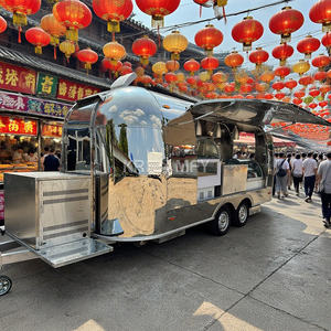 Carrito de Comida Móvil 2025 para Venta de Aperitivos, Helados, Hot Dogs y Más - Product Image 3