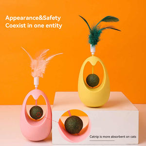 Katzenminze Ball Tumbler Katze Lutscher Tease Katze Stick Zähne knirschen sauberes Holz Tag lilie Katze Snack Spielzeug liefert - Product Image 3