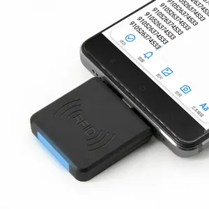 860MHz-960MHz תדר USB C נייד OTG smartphone R65H uhf rfid קורא עבור אנדרואיד IOS מערכת