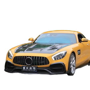 ชุดแต่งคาร์บอนไฟเบอร์ AMG GT ระดับพรีเมียมสำหรับ Mercedes สภาพใหม่ ประกอบด้วยลิ้นกันชนหน้า ดิฟฟิวเซอร์ สปอยเลอร์ และกันชนรถยนต์ - Product Image 1