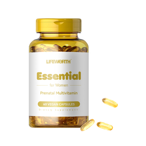 Lifeworth Private Label Hormoonbalans Ondersteuning Prenatale <span class=keywords><strong>Capsules</strong></span> Met Dha Folaat Vitamine D3 B12 - Product Image 1