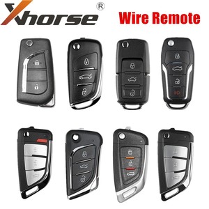 Llave Remota Xhorse para Ford <span class=keywords><strong>Condor</strong></span> Flip de 3 Botones, Llave Fija Versión en Inglés para VVDI2/VVDI Mini Key Tool Serie XK - Product Image 1