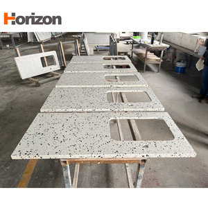 <span class=keywords><strong>Horizon</strong></span> 2025 – Dalle de quartz artificiel en pierre de silice <span class=keywords><strong>0</strong></span> % pour comptoirs et plans de toilette – Quartz Calacatta Blanc - Product Image 5