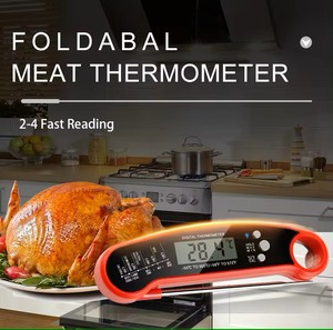 Высококачественный быстрый отклик мгновенного точного считывания, термометр для мяса, термометр для барбекю с Открывателем для бутылок, магнитный черный - Product Image 4