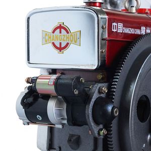 Moteur diesel monocylindre 4 temps ZS1100 à démarrage électrique, refroidi par eau, pour équipement agricole, 12,5 CV, Nouveau, Offre Spéciale - Product Image 4