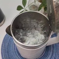 Bouilloire électrique en acier inoxydable de 2,0 L avec contrôle de la température, design sans fil, base rotative à 360° pour la maison, l'hôtel, le bureau, les voyages