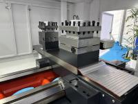 Tour à métaux CNC horizontale CK6186 à vente chaude, machine de découpe automatique, structure à banc plat, fabricants