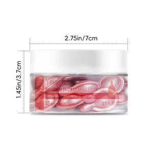Kapsul minyak tumbuhan alami Fullerene wajah, kapsul Esens pencerah kulit Anti Penuaan - Product Image 4