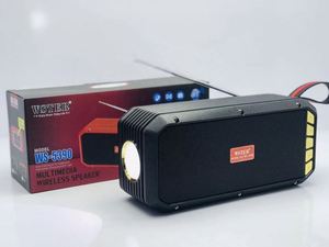 WSTER WS5390 Support USB TF CARD FM <span class=keywords><strong>RADIO</strong></span> avec lampe torche Haut-parleur intelligent Fabricant de haut-parleurs solaires - Product Image 3