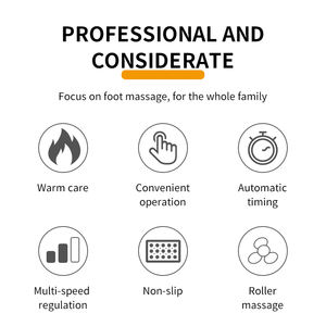Masajeador eléctrico para pies y pies, masajeador de pies con calor, productos de pedicura, shiatsu, almohadilla para zapatillas, ems, OEM - Product Image 6