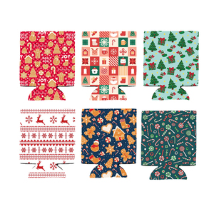 Funda Aislante de Neopreno para Latas de <span class=keywords><strong>Cerveza</strong></span> con Diseño Navideño de 12 oz, para <span class=keywords><strong>Cerveza</strong></span>, Refrescos y Fiestas - Product Image 2