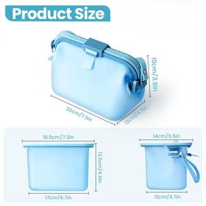 Free sample <b>Dog</b> <b>Treat</b> <b>Pouch</b> for Training - Magnetic Closure <b>Dog</b> <b>Treat</b> Bag with Poop Bag Dispenser | Shoulder Strap - Product Image 3