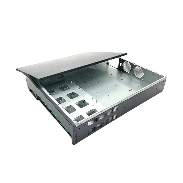 Custom Metal 2U 4U AI GPU Server Chassis Liquid Cooled Data Center Case Enclosure