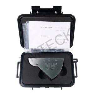 TMTECK AWS Typ <span class=keywords><strong>DSC</strong></span> Kalibrierung block 1018 Stahl für Winkels trahl wandler - Product Image 1