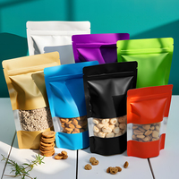 Sachets Doypack Métallisés Autoportants en Plastique avec Fermeture Éclair pour Aliments et Snacks – Emballage Flexible à Fermeture Zip