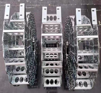 Maschinenwerkzeug-Kabelführungsschiene Brückentyp Stahl-Aluminium Schleppkette Stahl-Aluminium Tankkette