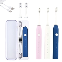 Cepillo de Dientes Eléctrico Sónico Portátil para Viajes, Cepillo de Dientes USB para Blanquear los Dientes, Producto Más Vendido