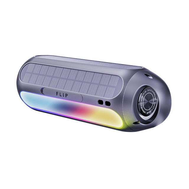 Portable Golf Solar Speaker Wireless Blue-tooth Magnetic Speakers with RGB Lighrt,IPX6 Waterproof Outdoor Golf Cart Speakers