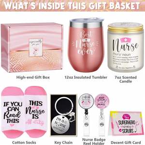 Fun Lady Gift Box for School Nurse Students RN Nurse Practitioner Thank You Gift Basket for Nurse Christmas Gifts Wholesale Set - Product Image 3