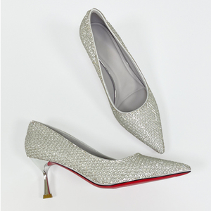 Últimos Zapatos de Tacón Alto de Lujo para Mujer, Elegantes Tacones Finos con Punta en Pico y Pedrería para Banquetes - Product Image 5