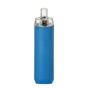 Briquet électronique rechargeable USB 8K en cristal, enveloppé de cuir créatif, accessoire de fumage métallique coupe-vent - Product Image 3
