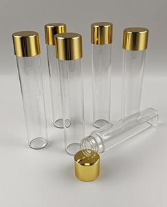 Bouteille en verre de haute qualité avec <span class=keywords><strong>bouchon</strong></span> en bois et tube pré-roulé, fabricant de tubes pré-roulés et de tubes à rouler, couvercle CR - Product Image 5