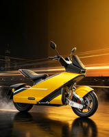 Moto électrique haute performance avec moteur à charge rapide, batterie lithium longue portée, forte capacité de charge