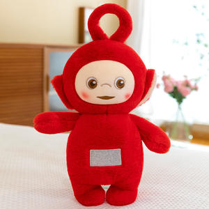 Peluche de dessin animé <span class=keywords><strong>Teletubbies</strong></span>, jouet en peluche rempli de coton PP, couverture apaisante, poupée de sommeil - Product Image 2