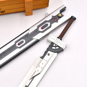 Vente directe usine – Porte-clés <span class=keywords><strong>mini</strong></span> épée en alliage de zinc de 22 cm, épées fusionnées, pour cadeau promotionnel - Product Image 5