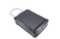 Cadenas électronique étanche 4G RFID GPS solaire pour conteneurs logistiques - Scellé de livraison GSM pour applications Android et iOS