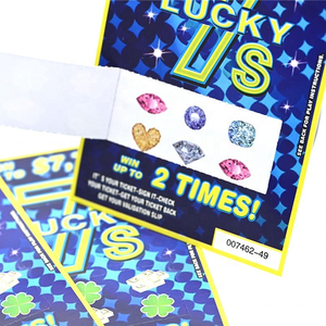 Cartes à <span class=keywords><strong>gratter</strong></span> personnalisées pour jeux de loterie avec languette à tirer Fabricant de billets de <span class=keywords><strong>bingo</strong></span> à ouvrir - Product Image 5