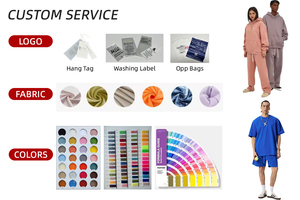 Blank Oversized Pullover Cotton Heavyweight Streetwear <strong>Plain</strong> Custom Basic Blank Print Embroidery Hoodies No String Manufacturer - Product Image 3