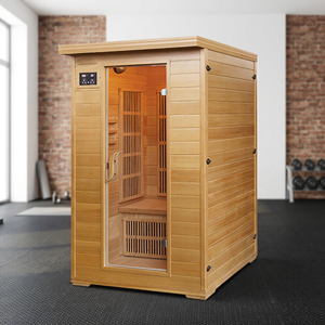 Cabina de sauna infrarroja para interiores, sauna de calor infrarrojo para fitness en casa, sauna para desintoxicación y pérdida de peso. - Product Image 1