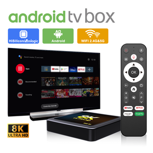 <span class=keywords><strong>Android</strong></span> <span class=keywords><strong>Android</strong></span>-TV-Box196 8K wifi thông minh TV hộp giải mã vệ tinh thu tv hộp set-TOP - Product Image 2