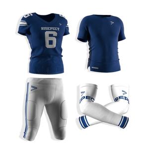 Maillot de football américain professionnel, compatibilité parfaite avec l'équipement de protection, évacuation de l'humidité et durable pour un confort optimal - Product Image 1