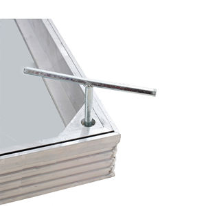 패션 직사각형 헤비 듀티 맨홀 커버 야외 보이지 않는 알루미늄 커버 - Product Image 6