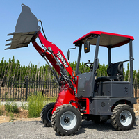 Mini Caricatore Frontale Elettrico TOPONE 4WD con Batteria al Litio, Capacità di Carico 500kg, Alta Efficienza, in Vendita