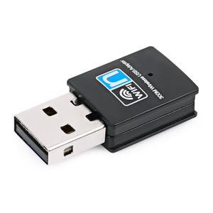 Adaptador Wifi USB inalámbrico de 300Mbps, receptor WiFi USB 2,0 802.11N, tarjeta de red inalámbrica para ordenador portátil de escritorio y Windows - Product Image 1