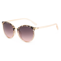 Nouvelles Lunettes de Soleil NWO T1730 Effet Amincissant Cat Eye UV400 Monture Complète Rétro Tendance Polyvalentes Style Nouveau Vente en Gros Direct Usine