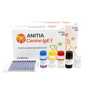 Kit de prueba veterinaria de diagnóstico de alergia canina, herramienta de tira de detección de IgE total y específica para perros - Product Image 2