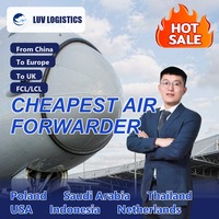 Fret aérien le moins cher de Chine vers les États-Unis et le Canada, assistance 24h/24 et 7j/7, livraison DDP, transitaire