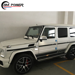 สติกเกอร์ติด W463รถยนต์ Mercedes G Class 1990 2018/G63/G65ประตูด้านข้างอุปกรณ์ตกแต่งภายนอกฝาครอบ PP แบบถอดได้ - Product Image 4