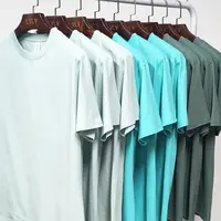 थोक शुद्ध कपास streetwear खाली भारी टी शर्ट खेल स्क्रीन मुद्रण पुरुषों टी शर्ट