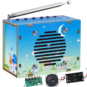 ชุดประกอบวิทยุ FM ของคุณเองแบบ OEM ของเล่นเสริมทักษะการประกอบ ชุด STEM สำหรับเด็ก ชุดโครงการวิทยาศาสตร์สำหรับเด็ก - Product Image 4