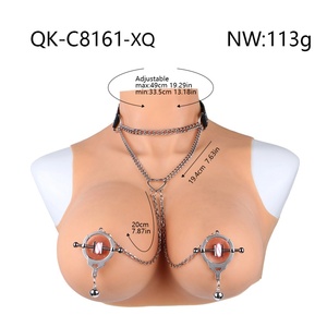 QKKQ Screw Lock <b>Ring</b> Nipple Clamps with Bell Pendant BDSM Nipple Pain Clamps Breast <b>Clips</b> Breast Bondage Play Sex Toys - Product Image 6