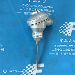 Termopar Industrial Zhongfa F1.S60-P00-B0105-F00, Sensor de Temperatura Industrial de Acero Inoxidable - Product Image 1