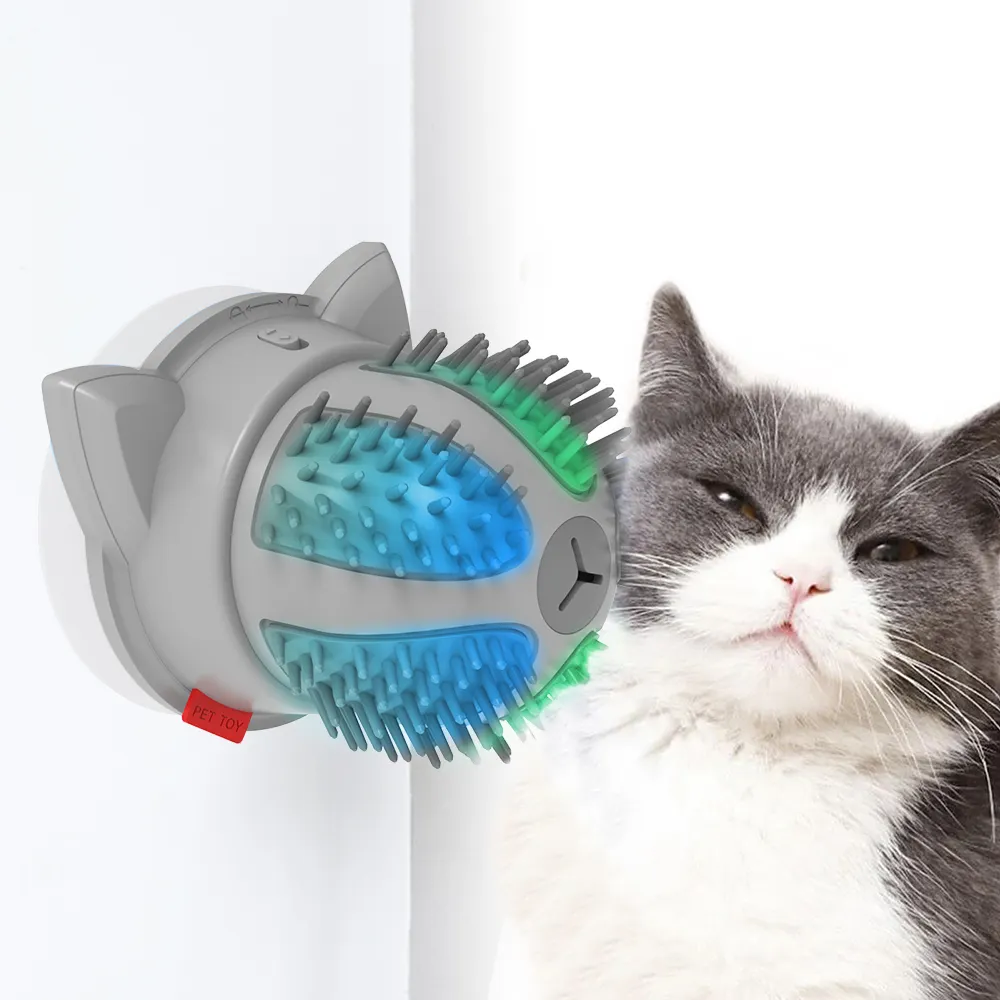 Smart Cat Brush Scratching Massage Catnip Cat Toy Motion-activated Cat Toys
