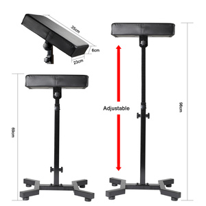Solong TA221 Reposabrazos y Reposapiés Ajustables para Tatuajes, Altura de 69 a 98 cm, Soporte Portátil para Reposabrazos para Estudio de Tatuajes - Product Image 5