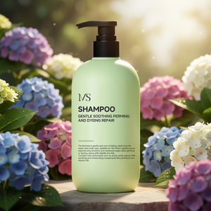 Champú de Aminoácidos Renovador, Suave y Calmante, <span class=keywords><strong>para</strong></span> <span class=keywords><strong>Cabello</strong></span> Teñido/Permeado (500ml Líquido, Refrescante y Nutritivo) OEM/ODM - Product Image 1