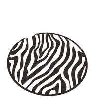 Tapis d'appoint en peluche abstrait de luxe léger, épaisseur 10 mm, antidérapant, moderne, fabriqué à la machine, noir et blanc, pour salon et chambre à coucher